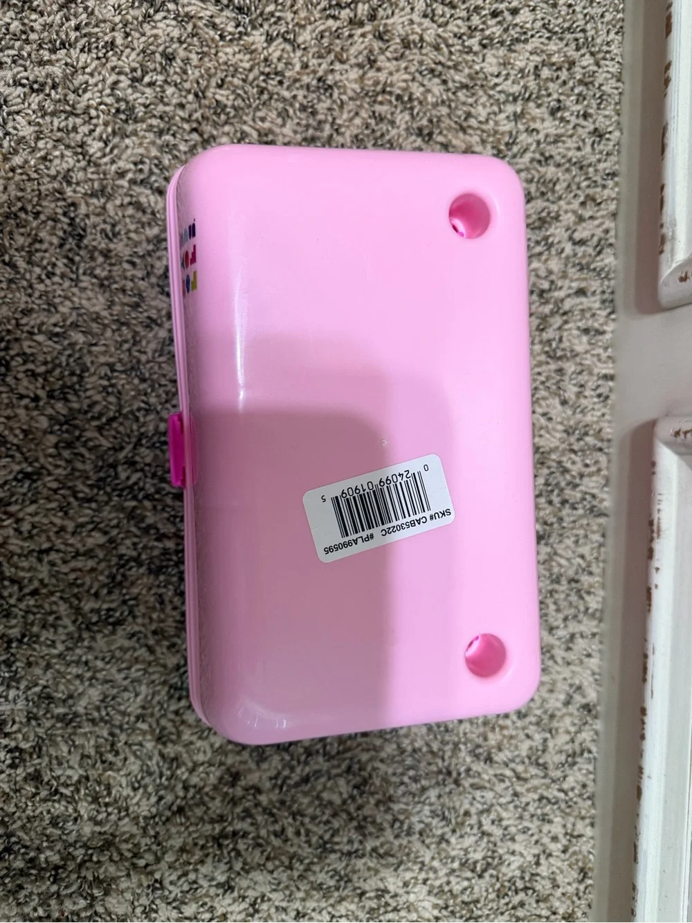 Caboodles Pink Two-Tone Makeup Organizer Case